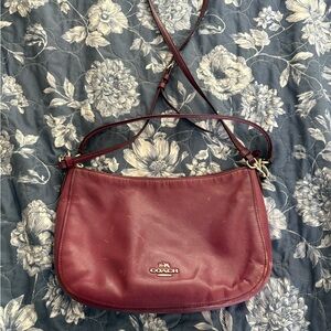 Coach Leather Shoulder Bag